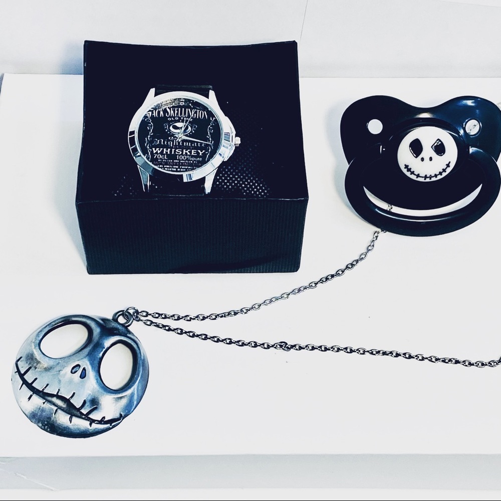Nightmare Before Christmas Adult Couples Paci Set